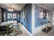 Home office with a desk, chair, and stylish wall decor at 2424 Park Ridge St, Apopka, FL 32712