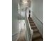 Bright and airy staircase with white railings at 7762 Linkside Loop, Reunion, FL 34747