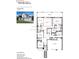 First floor plan showcasing a spacious layout and 3-car garage at 1413 Pinecliff Dr, Apopka, FL 32703