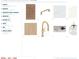 Kitchen design details, including cabinets, countertops, and sink at 1413 Pinecliff Dr, Apopka, FL 32703