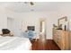 Bedroom with a desk, dresser, and built-in wardrobe at 9011 Pinnacle Cir, Windermere, FL 34786