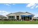 New single-Gathering home with a landscaped yard and attractive curb appeal at 3907 Botancial Court, Sanford, FL 32773