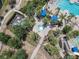 Community hot tub with surrounding landscaping at 4791 Terrasonesta Dr, Davenport, FL 33837