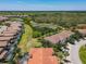 Aerial view showcasing home's location in a tranquil community setting at 4791 Terrasonesta Dr, Davenport, FL 33837