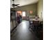 Open living area with a dining table and seating area at 709 N Disston, Tavares, FL 32778
