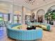 Resort lobby with comfortable seating and a modern design at 4114 Breakview Dr # 406, Orlando, FL 32819