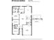 4 bedroom, 2 bath home floor plan with 2 car garage at 16847 Nw 47Th Ave, Ocala, FL 34473