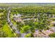 Community overview with homes, roads, and a tranquil lake at 316 Shelbourne Loop, Kissimmee, FL 34759