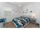 bedroom with monster truck themed bedding and decor at 1839 Good Neighbor Loop, Kissimmee, FL 34744