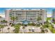 Beachfront building with spacious parking and lush landscaping at 4631 S Atlantic Ave # 8301, Ponce Inlet, FL 32127