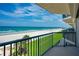 Breathtaking ocean and beach view from balcony at 4631 S Atlantic Ave # 8301, Ponce Inlet, FL 32127