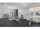 Well-equipped fitness center with various exercise machines at 4631 S Atlantic Ave # 8301, Ponce Inlet, FL 32127