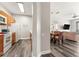 Open kitchen with light wood cabinets and modern appliances at 8105 Coconut Palm Way # 203, Kissimmee, FL 34747
