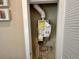 Utility closet with gas water heater and ventilation at 3219 Brasilia Ave, Kissimmee, FL 34747