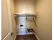 Well-organized closet with shelving and hanging space at 3219 Brasilia Ave, Kissimmee, FL 34747