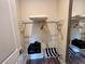 Well-organized walk-in closet with ample shelving and hanging space at 3219 Brasilia Ave, Kissimmee, FL 34747