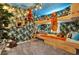 Jungle-themed bedroom with a bunk bed and fun decor at 9210 Sommerset Hills Dr, Davenport, FL 33896