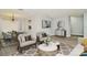 Bright dining room featuring a modern dining table and chairs at 213 E Hillcrest St, Altamonte Springs, FL 32701