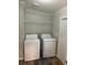 Laundry room with Whirlpool washer and dryer at 17697 Sw 40Th St, Dunnellon, FL 34432