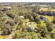 Aerial view of property showing surrounding landscape at 2620 Osceola Bluff Ln, Geneva, FL 32732
