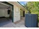 Garage with AC unit and additional storage space at 2620 Osceola Bluff Ln, Geneva, FL 32732