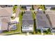 Aerial view of house and neighborhood at 7410 Barrier Cove Way, Kissimmee, FL 34747