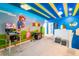 Game room features fun wall art and classic arcade games at 4498 Monado Dr, Kissimmee, FL 34746