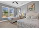 Bedroom with two twin beds, and a view at 837 Desert Mountain Ct, Reunion, FL 34747