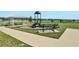 Small playground with a covered pavilion nearby at 209 Sofia Ln, Lake Alfred, FL 33850