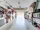 Organized garage with ample storage shelving at 100 E Oak Terrace Dr # G1, Leesburg, FL 34748