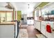 Well-equipped kitchen with stainless steel appliances and terracotta counters at 2301 Ne 97Th Street Rd, Anthony, FL 32617