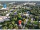 Aerial view showing home location near major roads and Walmart at 813 S Florida Ave, Deland, FL 32720