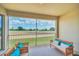 Relaxing screened lanai overlooking a lush green landscape at 875 Ocean Course Ave, Davenport, FL 33896