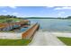 Convenient boat dock with lake access at 12908 Creekside Ct, Clermont, FL 34711
