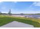 View of pond and construction from backyard at 4939 Worchester Dr, Kissimmee, FL 34746