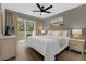 Spacious bedroom with balcony access at 1121 Park Ridge Cir, Kissimmee, FL 34746