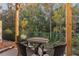 Cozy patio with table and chairs at 1121 Park Ridge Cir, Kissimmee, FL 34746