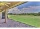 Enjoy breathtaking golf course views from this expansive patio at 26841 Bella Vista Dr, Howey In The Hills, FL 34737