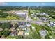 Aerial view of the property and surrounding area at 610 S Laurel Ave, Sanford, FL 32771