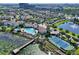 Community pool, tennis courts, and lake access at 10951 Citron Oaks Dr, Orlando, FL 32836