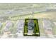 Aerial view of a house in a residential community at 7443 Marker Ave, Kissimmee, FL 34747