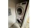 Stackable LG washer and dryer in a laundry closet at 5587 Devonbriar Way # 105, Orlando, FL 32822