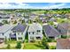 Aerial view of house backyard and neighborhood at 2723 Plume Rd, Clermont, FL 34711