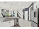 Modern kitchen with stainless steel sink and open concept design at 2723 Plume Rd, Clermont, FL 34711