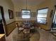 Cozy breakfast nook with a round table and two chairs at 531 Soft Shadow Ln, Debary, FL 32713