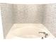 Bathroom with hexagon tile and a corner tub at 366 Fairfield Dr, Sanford, FL 32771