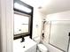 Bathroom with modern vanity and shower/tub combo at 366 Fairfield Dr, Sanford, FL 32771