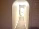 Bright hallway featuring wood-look floors at 366 Fairfield Dr, Sanford, FL 32771