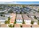 Aerial view of homes near a lake at 8851 Sperry St, Orlando, FL 32827