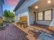 Outdoor kitchen and patio area with brick flooring at 8851 Sperry St, Orlando, FL 32827